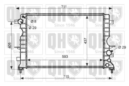 Теплообменник QUINTON HAZELL QER2421