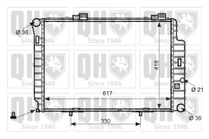 Теплообменник QUINTON HAZELL QER2425