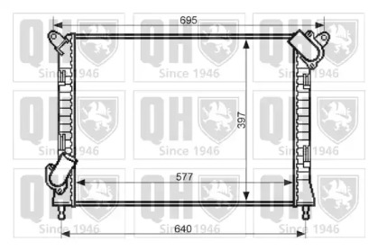 Теплообменник QUINTON HAZELL QER2430