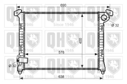 Теплообменник QUINTON HAZELL QER2431