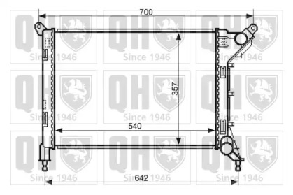 Теплообменник QUINTON HAZELL QER2432