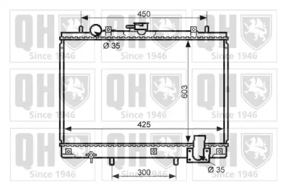 Теплообменник QUINTON HAZELL QER2433