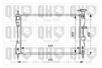 Теплообменник QUINTON HAZELL QER2437