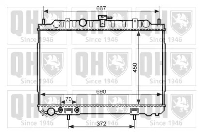 Теплообменник QUINTON HAZELL QER2451