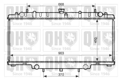 Теплообменник QUINTON HAZELL QER2453