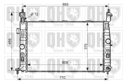 Теплообменник QUINTON HAZELL QER2458