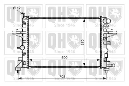 Теплообменник QUINTON HAZELL QER2460