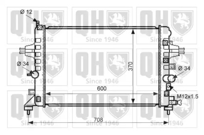 Теплообменник QUINTON HAZELL QER2461