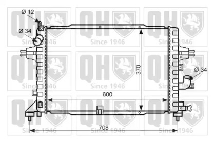 Теплообменник QUINTON HAZELL QER2462