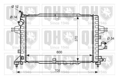 Теплообменник QUINTON HAZELL QER2463