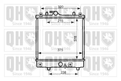 Теплообменник QUINTON HAZELL QER2467