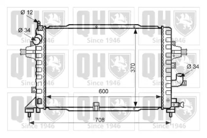 Теплообменник QUINTON HAZELL QER2468