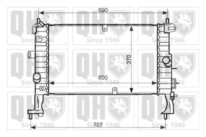 Теплообменник QUINTON HAZELL QER2472