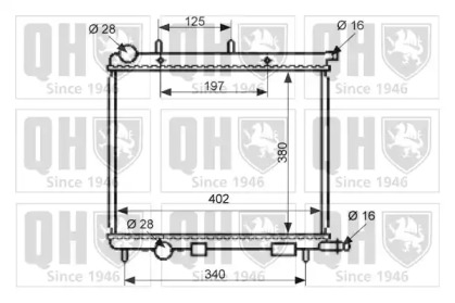 Теплообменник QUINTON HAZELL QER2476