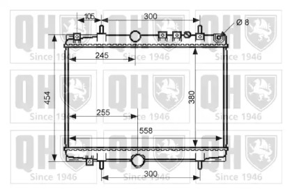 Теплообменник QUINTON HAZELL QER2480