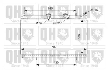 Теплообменник QUINTON HAZELL QER2490