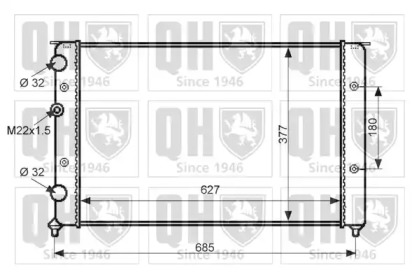 Теплообменник QUINTON HAZELL QER2499