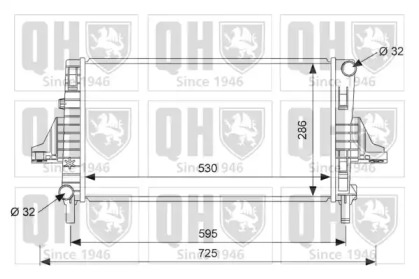 Теплообменник QUINTON HAZELL QER2502