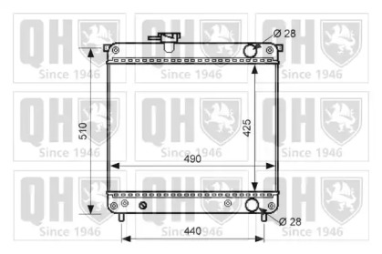 Теплообменник QUINTON HAZELL QER2503