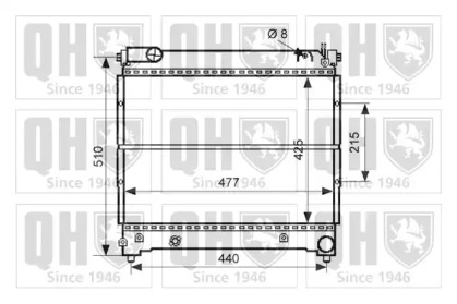 Теплообменник QUINTON HAZELL QER2506