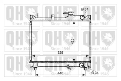 Теплообменник QUINTON HAZELL QER2507