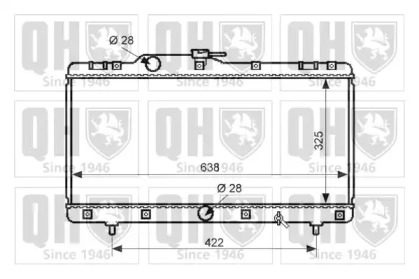 Теплообменник QUINTON HAZELL QER2510