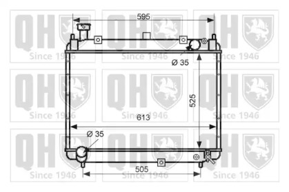 Теплообменник QUINTON HAZELL QER2512