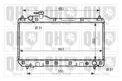 Теплообменник QUINTON HAZELL QER2516