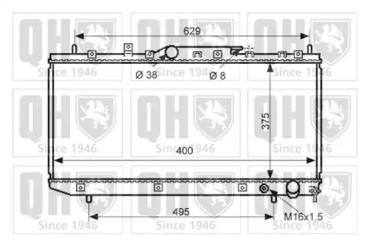 Теплообменник QUINTON HAZELL QER2519