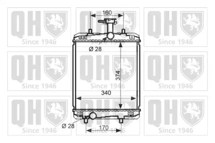 Теплообменник QUINTON HAZELL QER2524