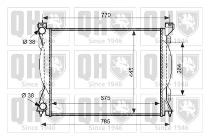 Теплообменник QUINTON HAZELL QER2531