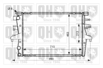 Теплообменник QUINTON HAZELL QER2537