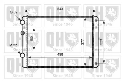 Теплообменник QUINTON HAZELL QER2540