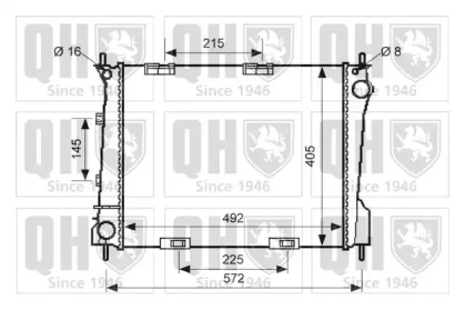 Теплообменник QUINTON HAZELL QER2547