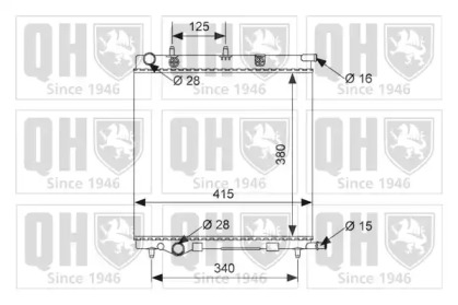 Теплообменник QUINTON HAZELL QER2548