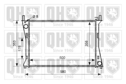 Теплообменник QUINTON HAZELL QER2551