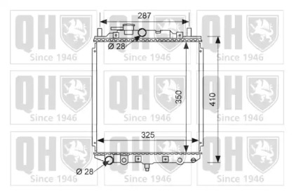 Теплообменник QUINTON HAZELL QER2560