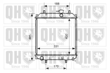 Теплообменник QUINTON HAZELL QER2561