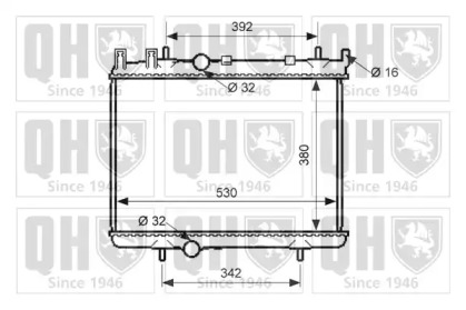 Теплообменник QUINTON HAZELL QER2573