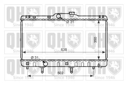 Теплообменник QUINTON HAZELL QER2581