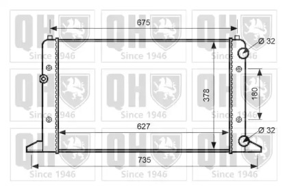 Теплообменник QUINTON HAZELL QER2582