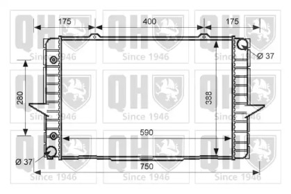 Теплообменник QUINTON HAZELL QER2583