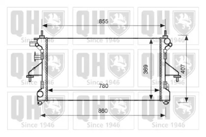 Теплообменник QUINTON HAZELL QER2588