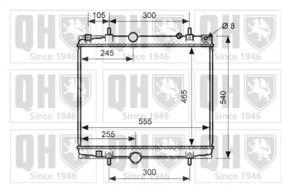 Теплообменник QUINTON HAZELL QER2592