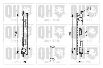 Теплообменник QUINTON HAZELL QER2595