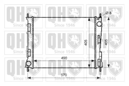 Теплообменник QUINTON HAZELL QER2596