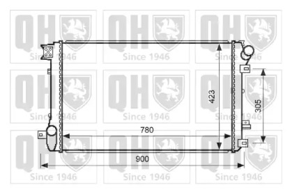 Теплообменник QUINTON HAZELL QER2597