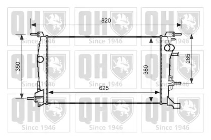 Теплообменник QUINTON HAZELL QER2599