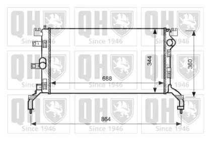 Теплообменник QUINTON HAZELL QER2601