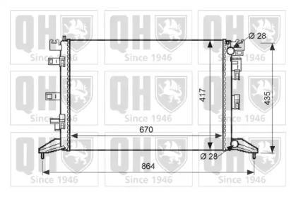 Теплообменник QUINTON HAZELL QER2602